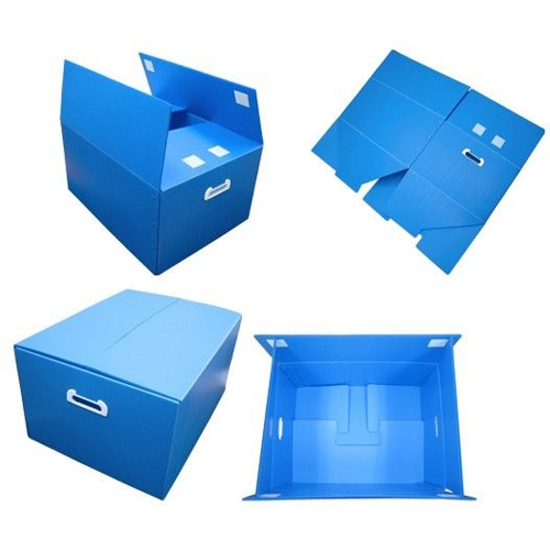 Corrugated plastic boxes